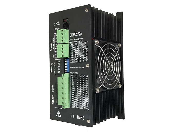 步進驅動器撥碼開關調節方法,具體步驟