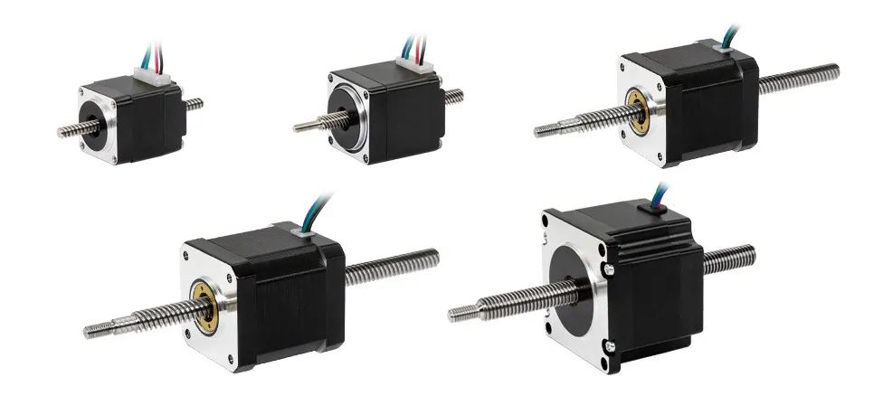 貫通軸式直線步進電機